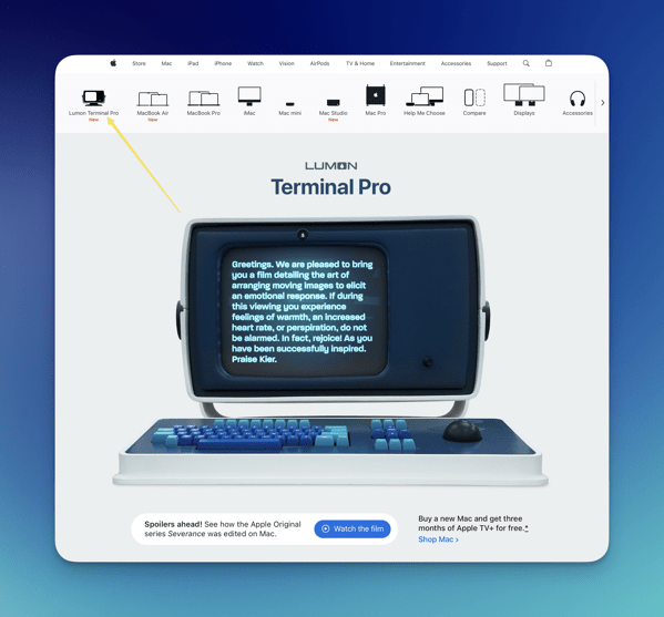 The Severance Lumon Terminal Pro Computer Is Now On The Apple Store ...